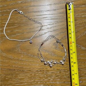 New Elegant Silver Bracelet Set, New Year’s Theme, Friendship Bracelet, Bridal